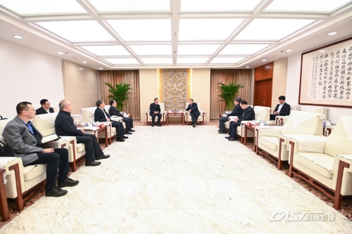 万钢会见天津市市长张工一行